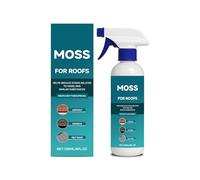 Multi-Surface Roof Moss & Algae Cleaner Spray - Spray, Rinse, and Watch It Shine,Roof Moss Algae pray Cleaner, Gentle, Long-Term Protection (1)