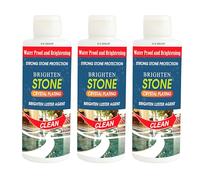 Multi-Surface Stone Stain Remover Cleaner for Marble, Granite & Stone, Marble & Granite Floor Cleaner Help to Remove Stains Grease Grime Water Spots Fingerprints Smudges, 100ml, Pack 3