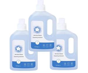 Multi-Surface Winbot Cleaning Solution, Compatible With ECOVACS WINBOT W1 PRO/ W2 OMNI/W2 PRO/W2 PRO OMNI/WINBOT MINI HA11, Glass Cleaner Parts(3 bottle)