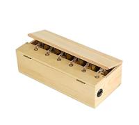 Multi Switch Wooden Boring Useless Box - Stress-reduction Toy, Strange Fully Assembled Toy, Rechargeable For Children Birthday Gift