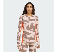 Adidas Multi Synthetic Long Sleeve Base Layer Beige S Women