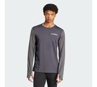 Adidas Multi Synthetic Long Sleeve Base Layer Grey S Men