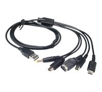 Multi System Charging Cable 12M Length Compatible With SP 3DS U For Gaming Devices For Dependable On-Demand Power