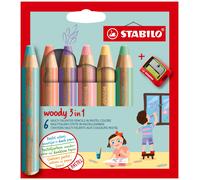 Multi-Talented Pencil - STABILO woody 3 in 1 - Assorted Pack Sizes