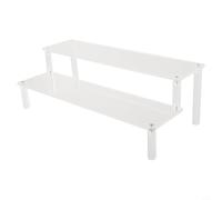 Multi Tier Acrylic Display Stand with 13 Layers for Displaying Perfumes, Jewelry, Figurines, Cupcakes and Collectible Items in Home or Retail (4 layers 30cm)