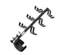 Multi Tier Desk Accessories Organizer Slide Base 3 Tier Game Console Controller Metal Sliding Game Equipment Storage Organizer