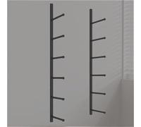 Multi-Tier Metal Yoga Storage Rack For Small Space Storage/Exercise Room Organization, Yoga Mat Iron Holder Stand Wall-Mounted, Iron Mat Rack(4 pcs,6 Layer 103cm/40.5in)
