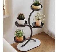 Multi-Tier Plant Stand for Multiple Pots, Tall Floor Display Rack, Indoor Outdoor Pothos Shelf, Storage Organizer for Home Office Living Room