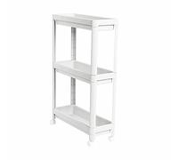 Multi Tier Rolling Storage Cart for Bathroom Kitchen Bedroom Laundry Space Saving nizer with Wheels for Small Spaces Utility Cart for Home and Office