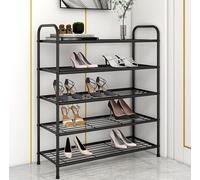 Multi-Tier Shoe Rack - Vertical Storage nizer for Entryway Hallway Closet & Dorm 23cm Wide Non-Slip Design 16cm Pitch Space-Saving Solution