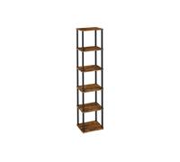 Multi tier storage shelf with quick assembly for any room, 6-Tier(38W x 173.4H cm)