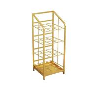 Multi-Tier Umbrella Stand with Removable Drip Tray - Space-Saving for Indoor Home Office or Hotel Use - Stylish & Practical Umbrella Holder