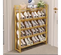 Multi-Tiered Lean Shoe Rack Narrow Space-Saving Precision-Made Shoe Cabinet Storage Solution Stylish & Functional Design for Home & Office