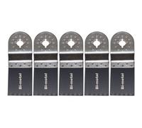 Multi Tool Blades 35mm Wide Bi-Metal For Wood, Plastic & Soft Metals - 5 Pack - Compatible Universal Fit By Ufixt