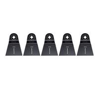 Multi Tool Blades 65mm Wide High Carbon Steel (Hcs) For Wood & Plastic - 5 Pack - Compatible Universal Fit By Ufixt