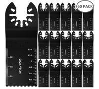 Multi Tool Blades Oscillating Saw Blade Multi-Function Saw Saw Blade Renovator Multi Cutter Blade For Wood Metal Plastic Cutting 50Pcs