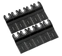 Multi Tool Blades Wood and Metal Carbon Steel Oscillating Tool Blades Set for Dremel Fein Multimaster Bosch Mix Makita (20pcs)