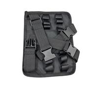 Multi Tool Electrician Pouches Repair Work Bag Adjustable Leg Strap and Belt Clip Tooling Gloves Included for Repairman Tool Bag