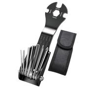 Multi-Tool Wrench - 11 in 1 Hexagonal Folding with Key, Screwdriver Kit | for Computers Watches Electronics Glasses Maintenance Home Appliances Car Repair