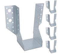 Multi Truss Hanger Joist Support Fixings 75mm (W) x 154mm (L) Galvanised 5pc