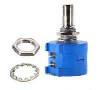 Multi-turn Potentiometer 3590S 10-Turn Wirewound Variable Resistor 10k Ohm Accurate Adjustment for dial for Gain Control Systems(5K)