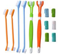 Multi-Type Can Choose Pet Toothbrush Brush Addition Bad Breath Teeth Care Dogs Cleaning Mouth Care Tools Pet Mouth Cleaning Tool