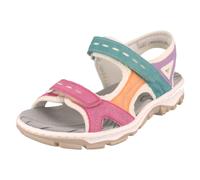 (Multi, UK 7.5) Ladies Rieker Antistress Sports Syle Summer Sandal 68866