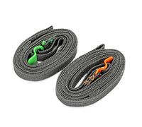 Multi Use 200CM Load 125kg Durable Nylon Cargo Tie Down Luggage Lash Belt Strap with Cam Buckle Travel Kits Camping Luggage(Orange)