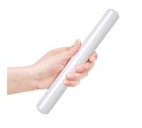 Multi-Use Baking Tool Dough Rolling Pin for Dough, Pizza, Cookies & Sugar Art, Non-Stick Household Kitchen Essential with Smooth and Comfortable Feel, Full of Toughness and no Burrs (Milky)