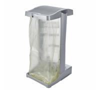 Multi-use Bin Liner Stand Silver Rubbish Waste Separation Dustbin Bin Holder