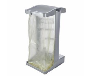 Multi-use Bin Liner Stand Silver Rubbish Waste Separation Dustbin Bin Holder