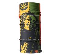 Multi Use Bob Marley Leaf Neck Tube Warmer Snood Outdoor Scarf Bandana Gaiter