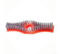 Multi Use Cleaning Brush with Dynamic Wave Bristle Design for Lawn Mower Undercarriage and Outdoor Equipment Care (A)