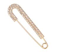 Multi-use Easy to Install Innovative Design Effortless Cute Brooch Decorative Clothes Clip, Anti Unveiling Zircon and Rhinestone Evening Party | Multipurpose Outdoor Indoor Utility, Se référer à la
