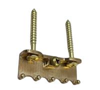 Multi-Use Electric Guitar Tremolo Bridge Pull Hook Brass Construction For Enhanced Vibrato Sensitivity Multiuse Tremolo Claw Bridge