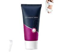 Multi-Use Gentle Effective Hair Removal Cream for Sensitive Skin - Body Hair Removal for Women & Men, Fast-Acting Smoothing Skin, Hair Removal Gel for Bikini Line, Legs, Arms & Underarms (1pcs)