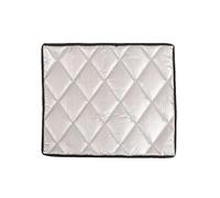 Multi-Use Insulated Thermal Blanket for Freezers & Refrigerators, Waterproof Dustproof, for Display Coolers(Silver,80x120cm/31.5x47.2)