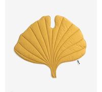 Multi-use Leaf Shape Dog Blanket Yellow