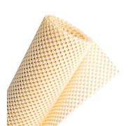 Multi-Use Non-Slip Mat: 120cm x 30cm - Keep Items Secure at Home, Office, Cars, and Caravans while Protecting Furniture (Cream/White)