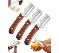 Multi-Use Peeler New Peeler Built-in Bottle Opener, for Squash, Pineapple, Sugarcane,3.2