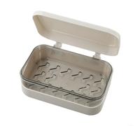 Multi Use Soap Box Suitable for Bathroom Kitchen or Travel Bag Lightweight Build Makes It Convenient to Carry Anywhere (White)