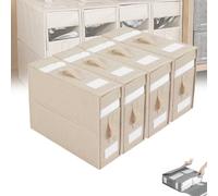 Multi-Use Storage Bags - Collapsible Zippered Container, Dustproof Organizer with Clear Window for Bedding, Quilts, and Blankets