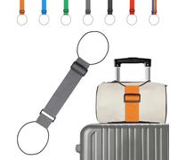 Multi Use Strong Adjustable Luggage Connector Straps, Durable Suitcases Rainbow Travel Straps with Elastic Rope, Adjustable Elastic Fastening Belt for Luggage Bags Suitcases Travel & Outdoor Use