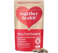 Multi VIT & Mineral - Together Health - Everyday Nutrient Top-Up - 24 Whole Food & Plant-Based Nutrients - Vegan Friendly - Made in The UK - Pack of 3-90 Vegecaps