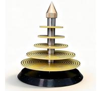 Multi-Wave Oscillator, Electromagnetic Resonance Device, 5-Layer Design, EMF Harmonizer & Energy Field Generator for Home & Meditation