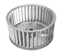 Multi - Wing Centrifugal Fan Wheel, Galvanized Sheet Blower Motor Wheel, 7.5in Diameter with Screw Fixation for Power Tool Accessories, Durable A Direction Wind Wheel for Industria