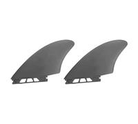 Multi-Wits 1 Pair Surfboard Fin for Inflatable Paddle Board, PVC Surf Fin with Enhanced Stability and Steering Control, Universal Longboard Fin Compatible with Future Fin Box System
