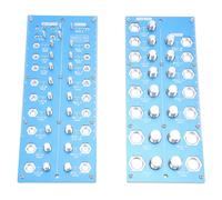 Multi-Wits 2 in 1 Thread Checker, Bolt and Nut Identifier Gauge, Hardened Steel Inch and Metric Thread Checker for Car Maintenance and Repair with 40 Size Compatibility