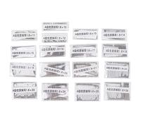 Multi-Wits 340Pcs Watch Spring Bar Pins 1.8mm Stainless Steel High Strength Diversified Sizes Spring Bar Tool for Watch Band Strap Repair with Multiple Lengths for Watchmakers and