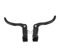 Multi-Wits Aluminum Alloy Brake Handle Lever Pair, Universal Brake Lever, Lightweight Durable Brake Handle Replacement with Adjustable Fixing Ring for Road Bike Handlebars (22.2MM)
